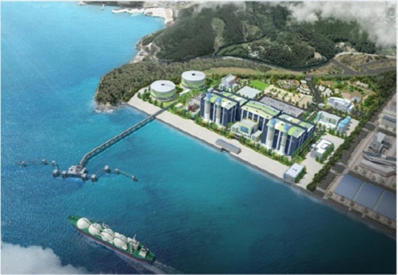 dongnam LNG power plant